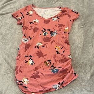 Floral Maternity Tee